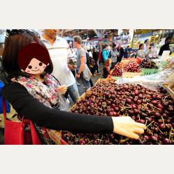 ayumilog | Vancouver | グランビルアイランド | アメリカンチェリーお買い上げ~ ayumilog | Vancouver | グランビルアイランド | アメリカンチェリーお買い上げ~