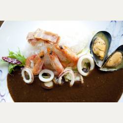 ayumilog | Chiba | ライバック(鴨川のカレー屋さん) | こちらはシーフードカレー ayumilog | Chiba | ライバック(鴨川のカレー屋さん) | こちらはシーフードカレー